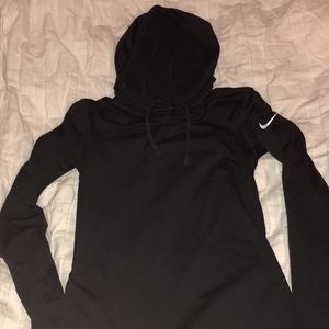 Barely Worn Black Nike Pullover Long Sleeve!